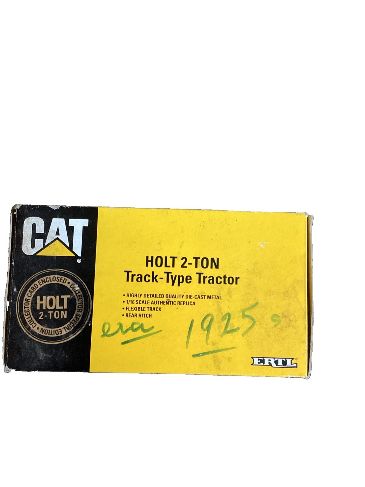 1/16 ERTL Die-Cast Metal CAT Holt 2-Ton Track-Type Tractor