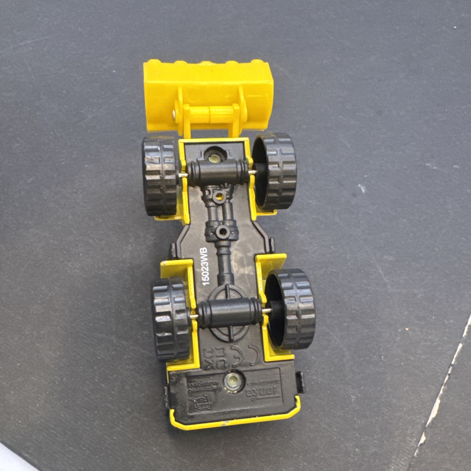 Tonka Diecast Front End Loader, Metal / Plastic Loose VGUC