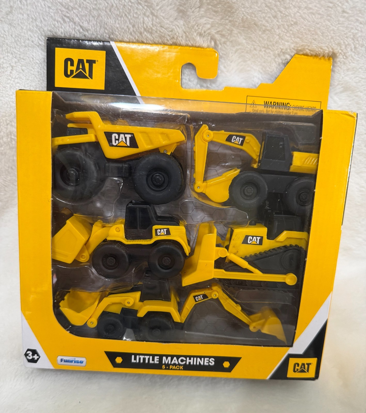 CAT Caterpillar Little Machines 5pk Construction Vehicles Set NEW 2025 Funrise