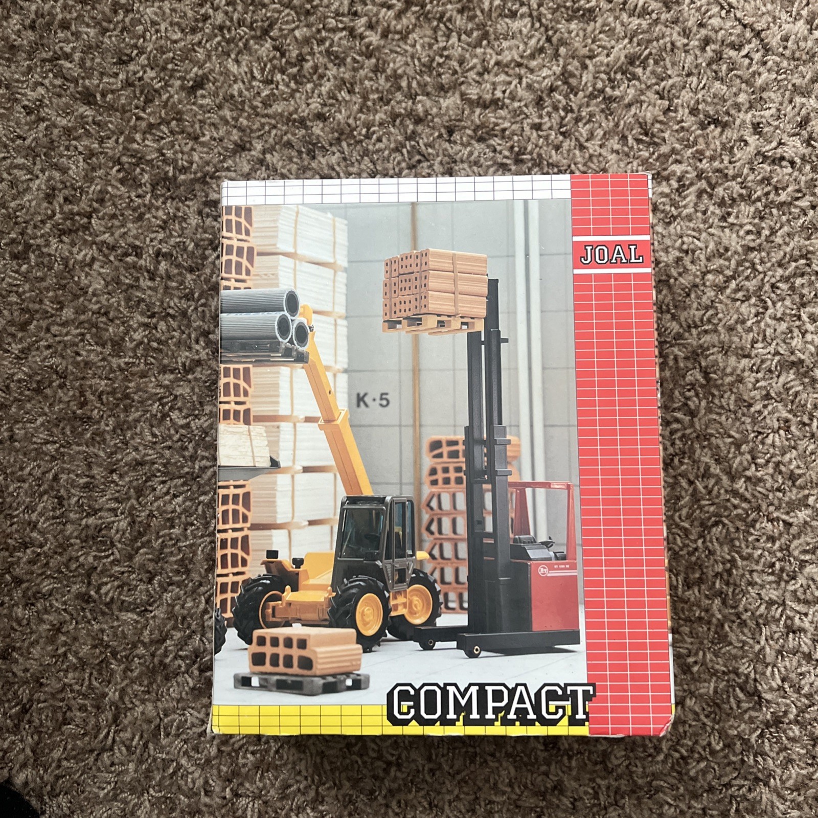 Joal Compact Caterpillar Digging Crane #225 Diecast 1:70 Scale