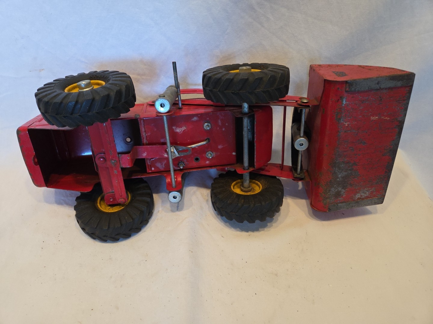 Vintage 1950’s Pressed Steel Nylint Hough Payloader Construction Toy Nice Cond.