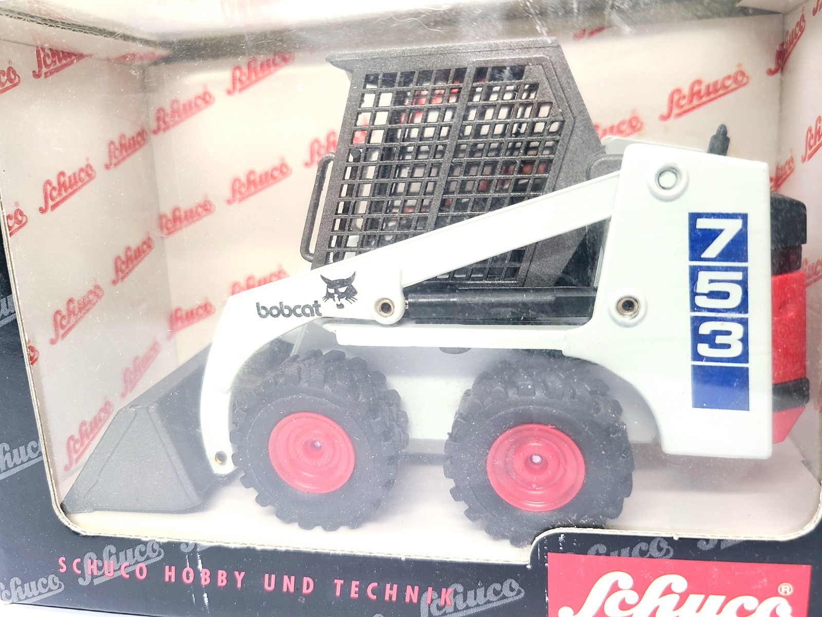 Bobcat 753 Skid-Steer Loader – Schuco 1:19 Scale Diecast Model #7031 New