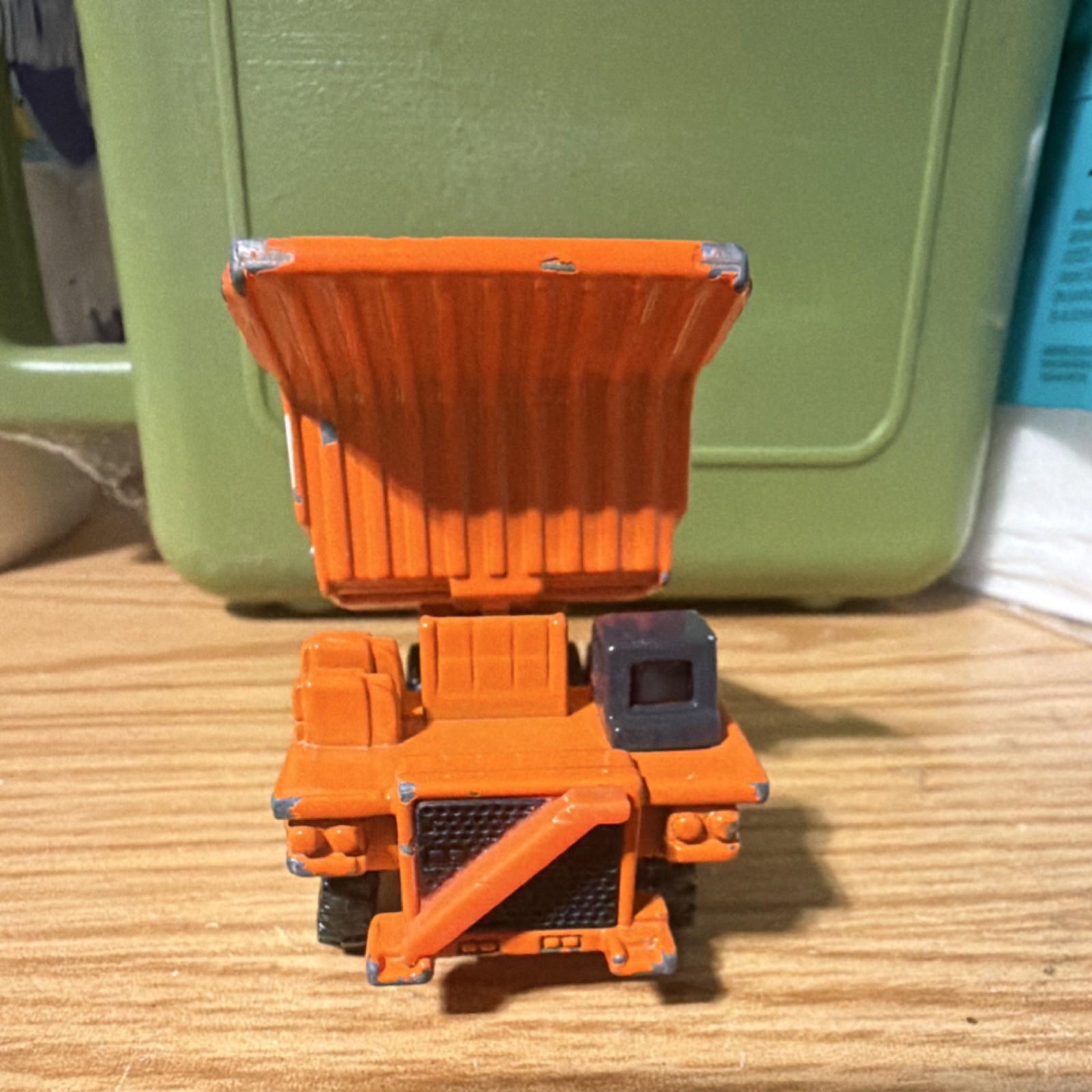 Tomica Hitachi EH3500ACII Dump Truck No.130 1:144 Diecast Tipping Orange