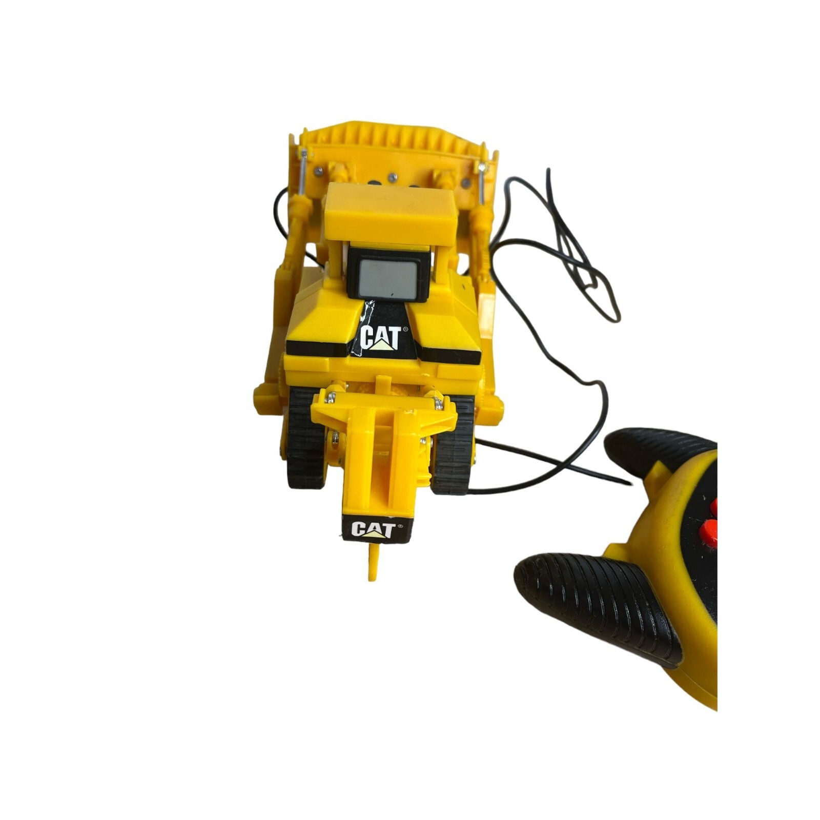 Caterpillar CAT Wired Remote Control Dump Truck Bulldozer Toy State Tested Works