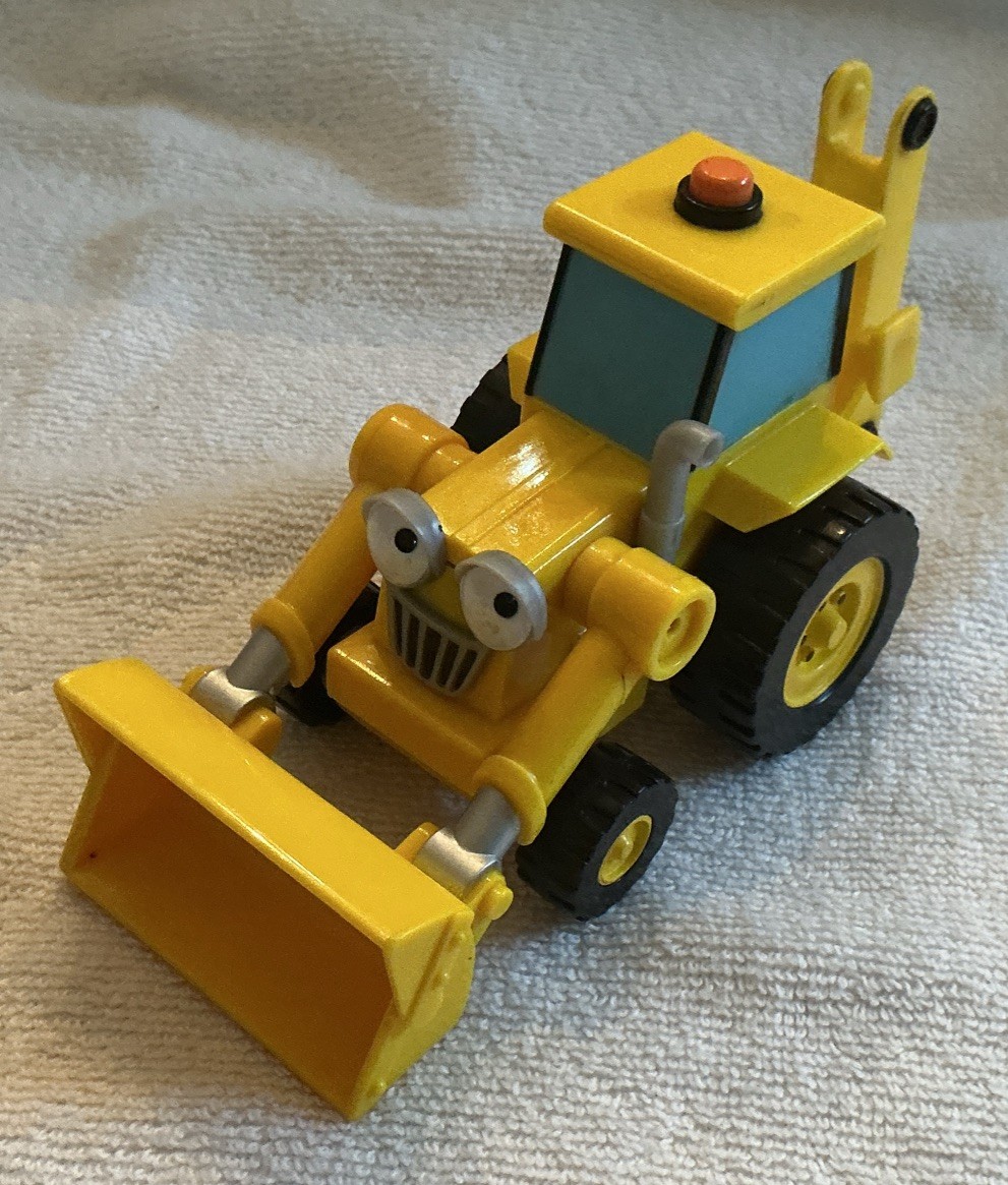 Hasbro Bob The Builder SCOOP the Backhoe 2001 Sound Works