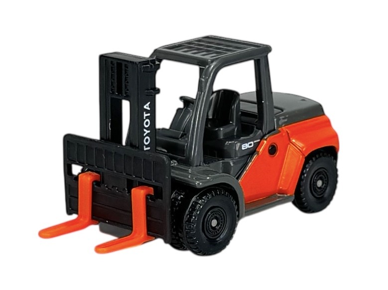TOMY TAKARA TOYOTA L&F GENEO FORKLIFT 1:62 #111 DIE CAST METAL MODEL NEW IN