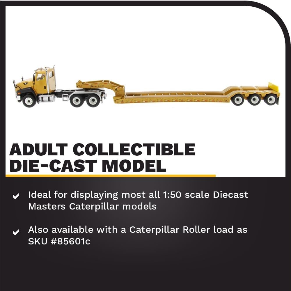 Cat CT660 Day Cab Tractor & XL120 Lowboy Trailer Set
