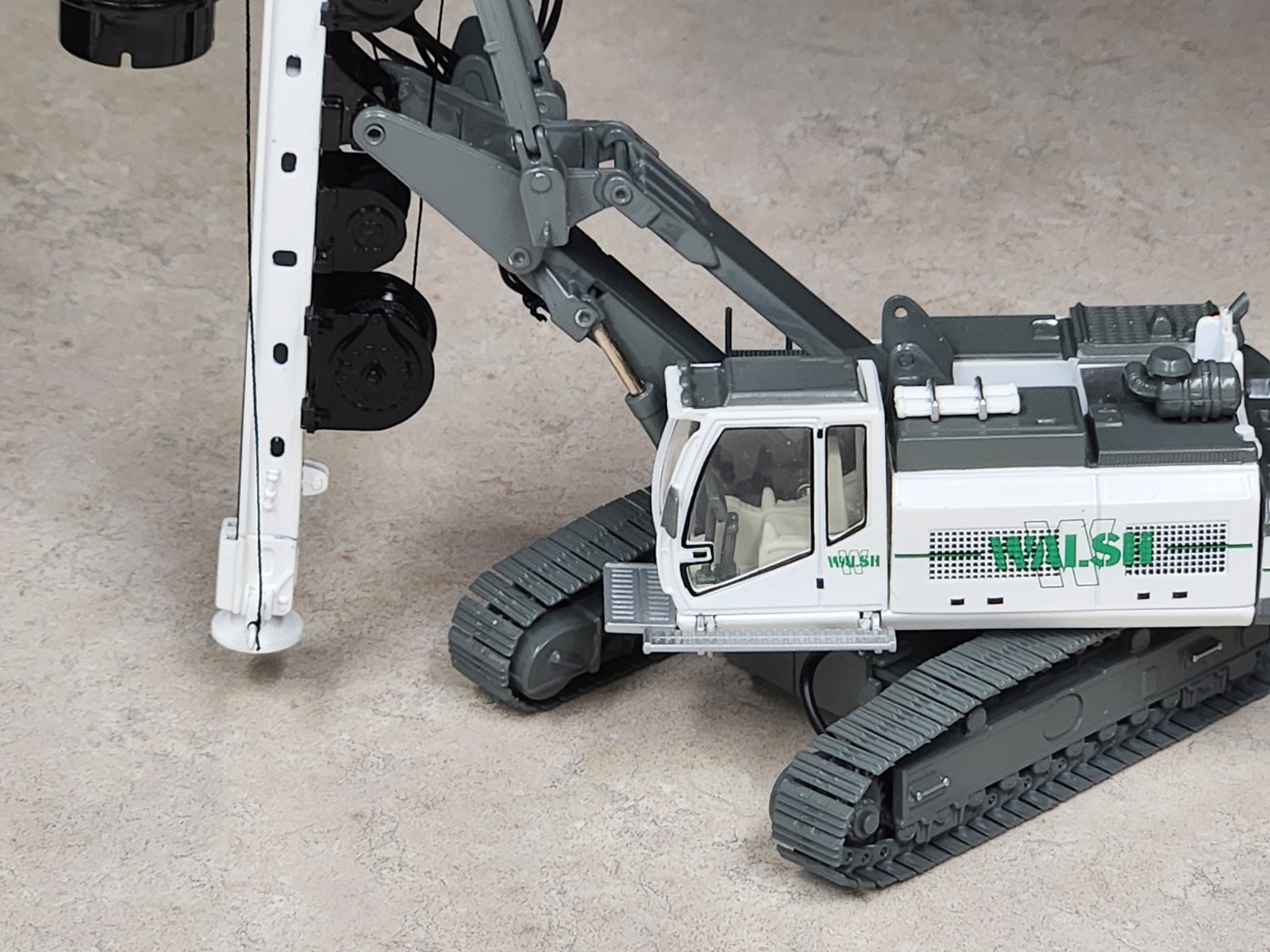1/50 Brami Bauer BG24H WALSH Rotary Drill w/Kelly Boring System