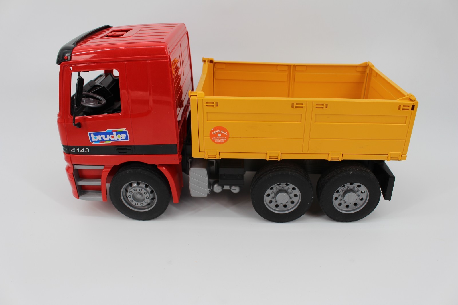 8 INCOMPLETE BRUDER Toy Trucks MAN Tow, Logging Truck, Dump, Garbage, Fire Truck