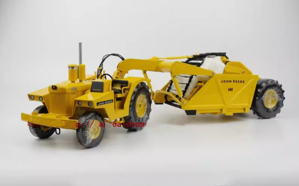 1:24 reuhl JOHN DEERE 840/400 Tractor Harvester Farm Machinary Diecast Model