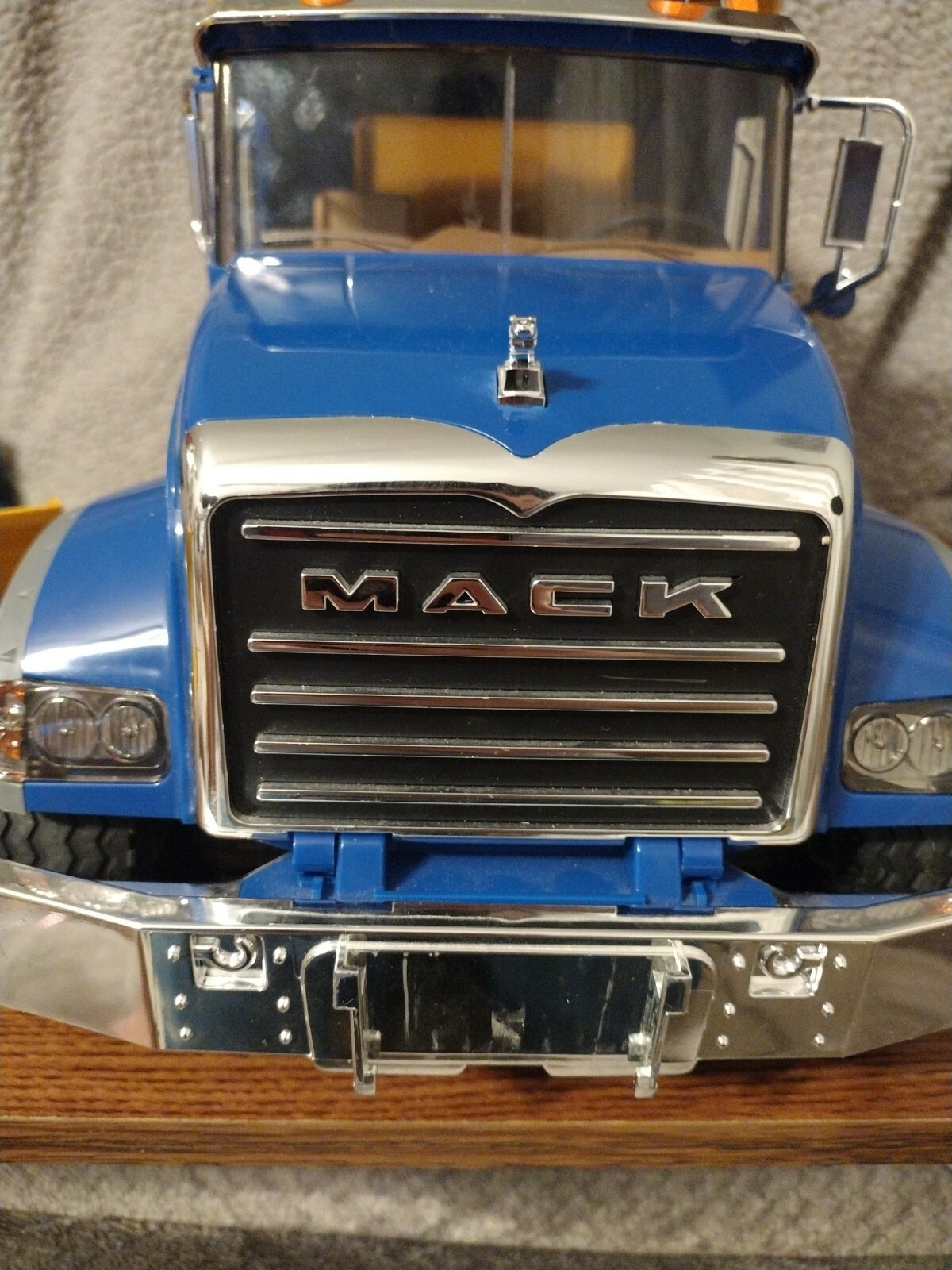 Bruder Mack Granite Dump Truck With Plow Tested Works 2007 Germany