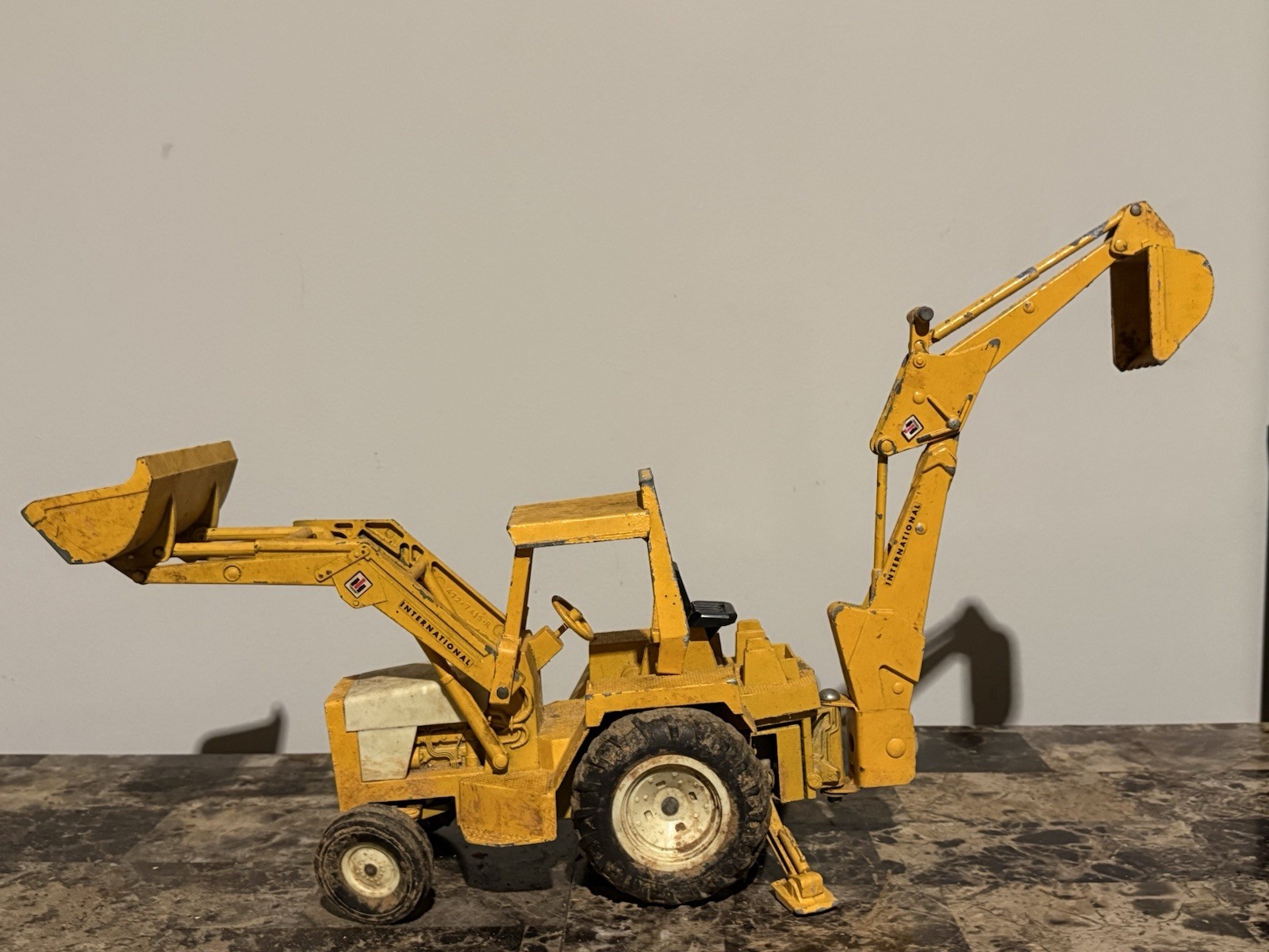 International Harvester Tractor Loader Backhoe