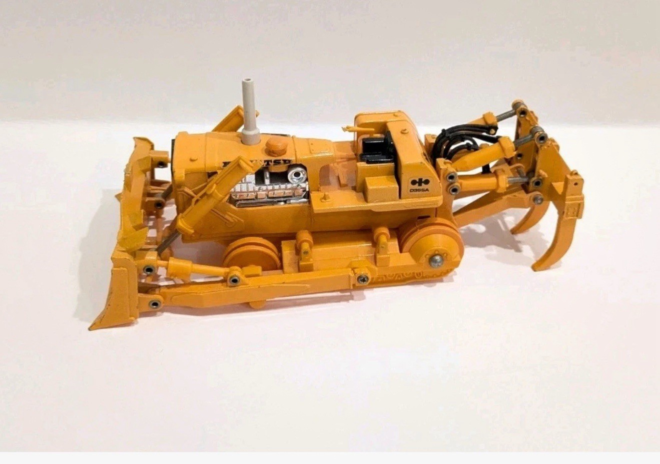 VINTAGE 70’S DIAPET YONEZAWA TOYS KOMATSU D355A PREOWN 1:50 3 SHANK RIPPER JAPAN
