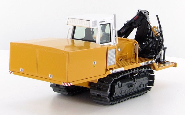 NZG 855 1:50 Liebherr SR 714 Welding Tractor with HIAB crane arm