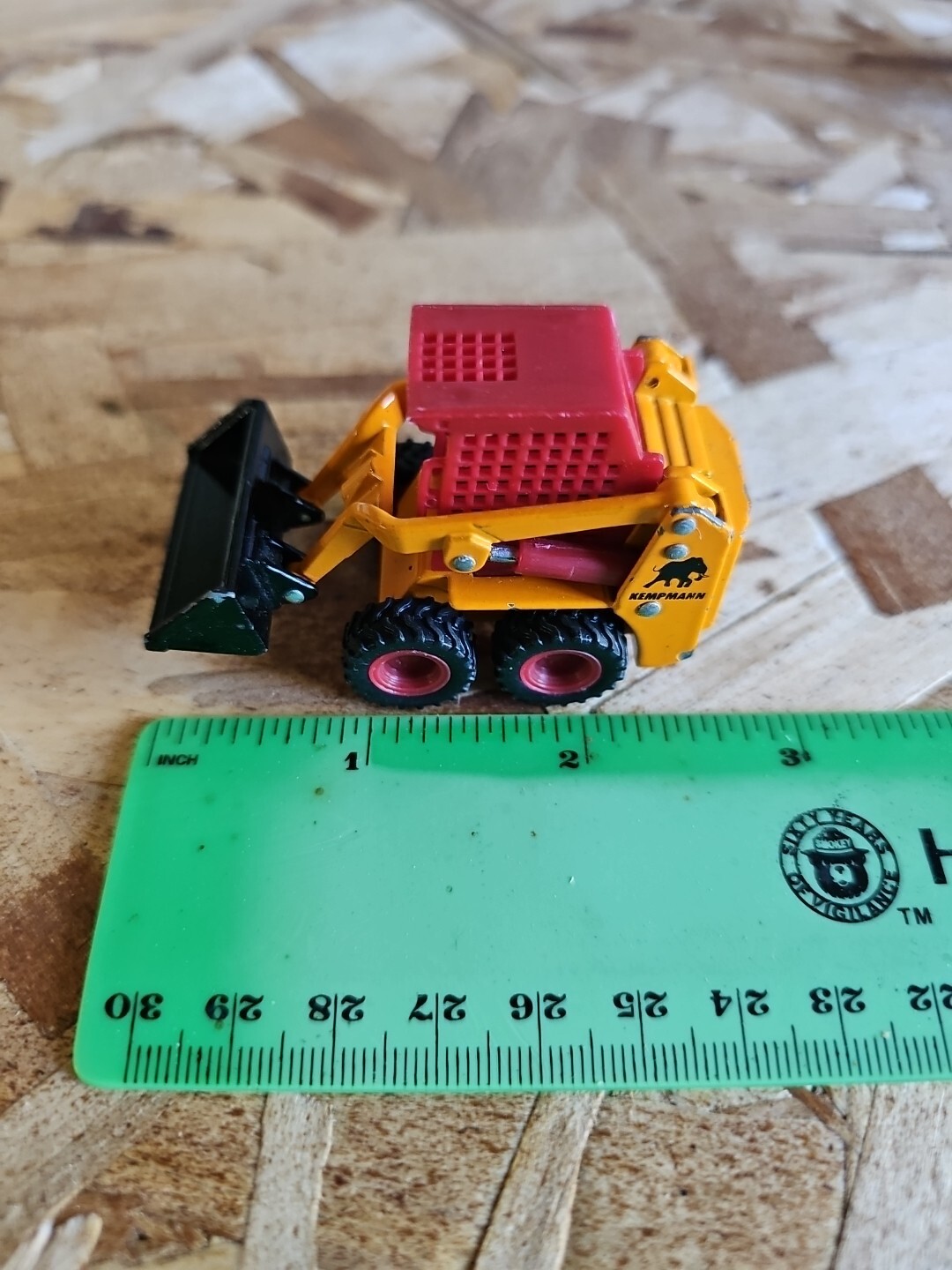 Siku 1071 Yellow Kompaktlader Mini Excavator Skid Steer Loader 1/55 Kempmann C4