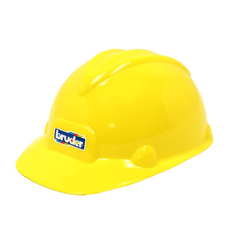 Bruder Toys Construction Worker Hard Hat Yellow Helmet 10200