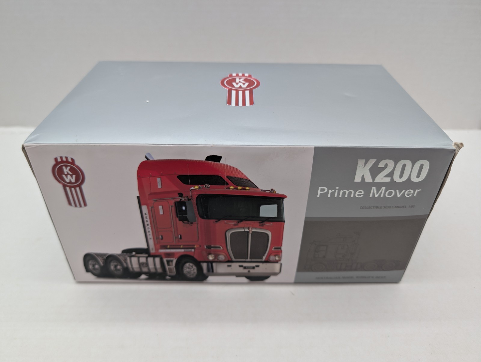 Kenworth K200 2.3 Cab Prime Mover Truck – Metallic Blue Drake 1:50 Scale