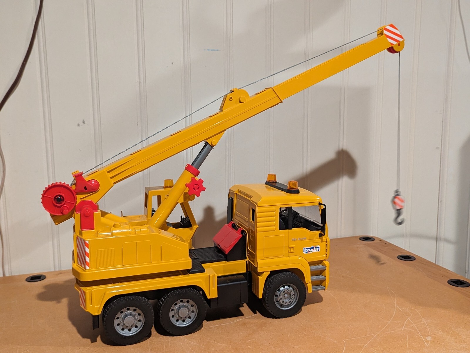Bruder Vintage MAN Tele-Crane TC 4500 Crane Truck Construction Vehicle