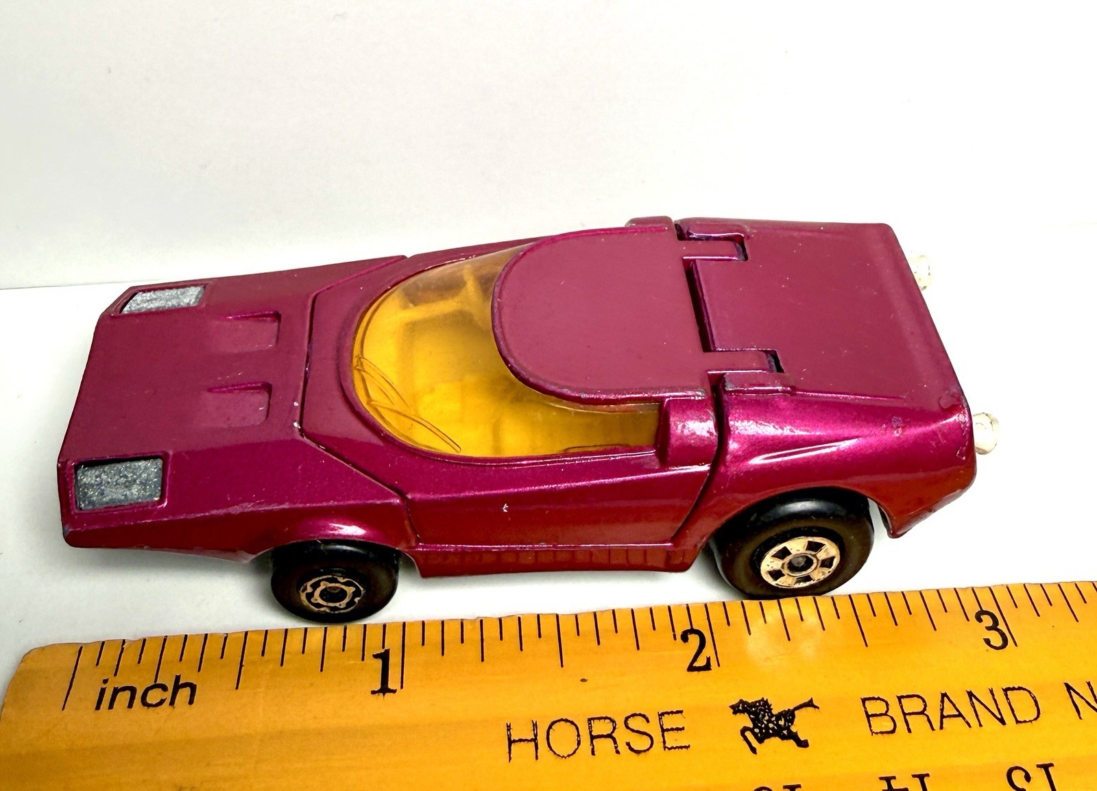Vintage Matchbox Lesney 1973 Superfast No #39 Clipper Car Rare White Pipes