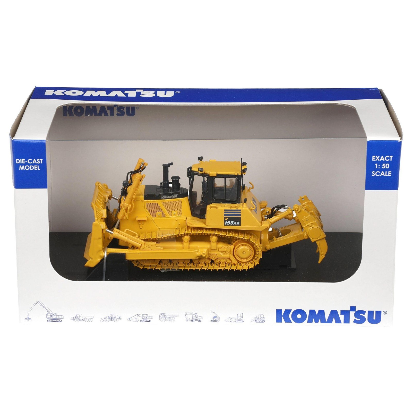 Universal Hobbies 1/50 Komatsu D155AX-7 Dozer Construction Equipment UH8010