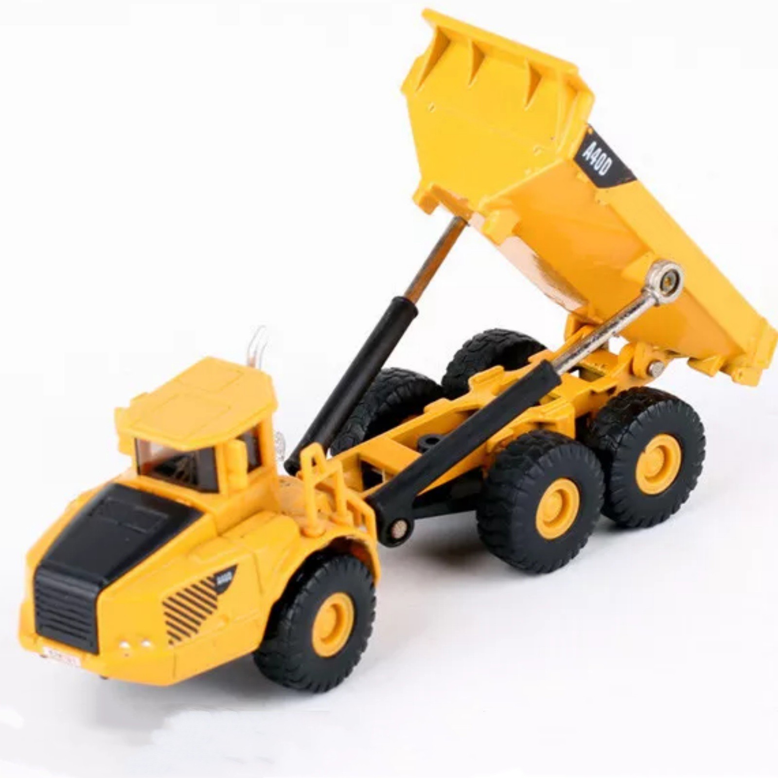 13.5cm Diecast Alloy 1/87 Scale Mining Dumper Truck Vehicle Simulation Model