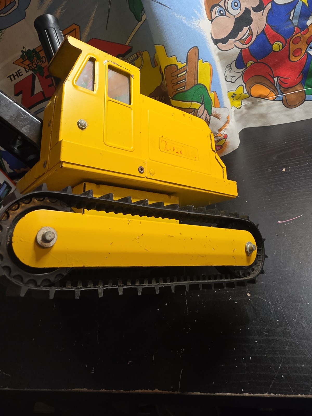 Vintage Tonka Toys Backhoe 1970s Huge 19″ Excavator Metal 70s Toy