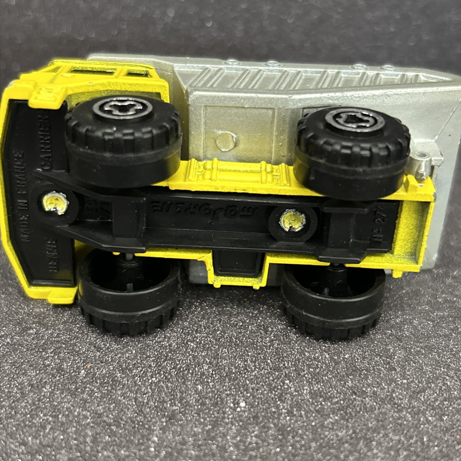 Vintage Diecast Majorette BENNE CARRIERE 1/100 Dump Truck #274 France 1980s R384