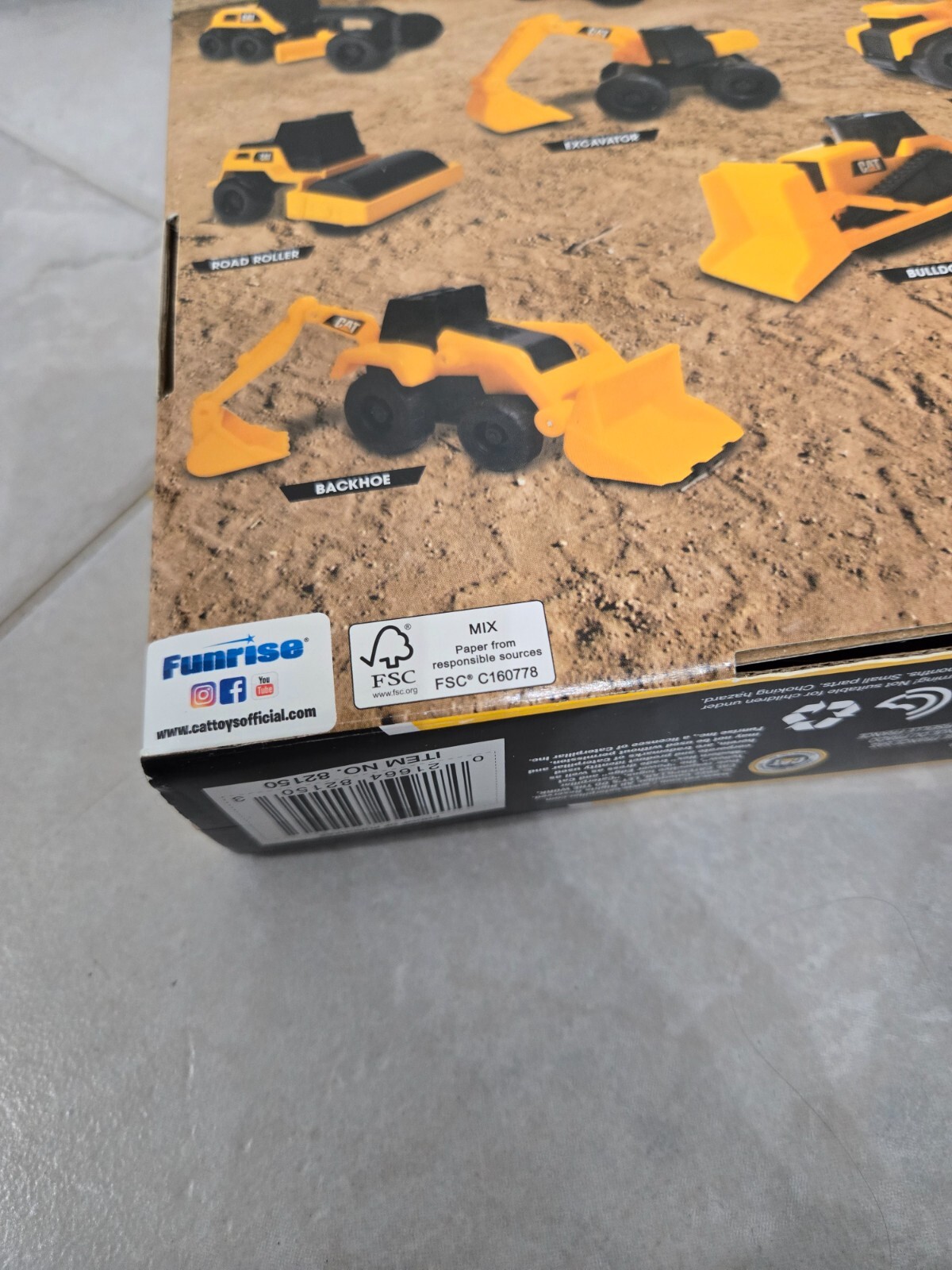 Caterpillar Little Machines 5 Pack Construction Set