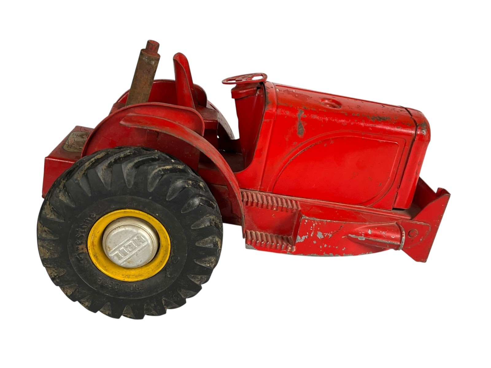 Doepke Model Toys Heiliner Earth Mover Grader 29″ Press Steel Toy Scraper %