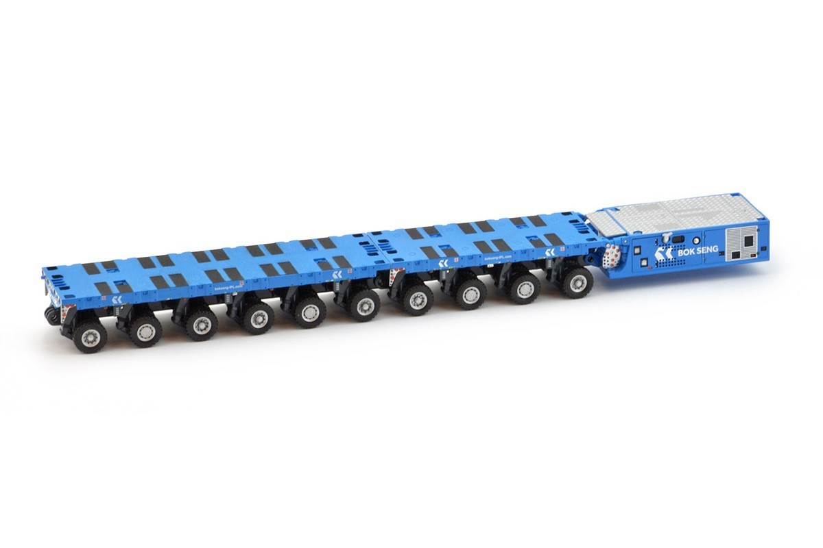 IMC 32-0014 Scheuerle SPMT 6 + 4 + PPU – BOK SENG Blue 1/50 Die-cast MIB