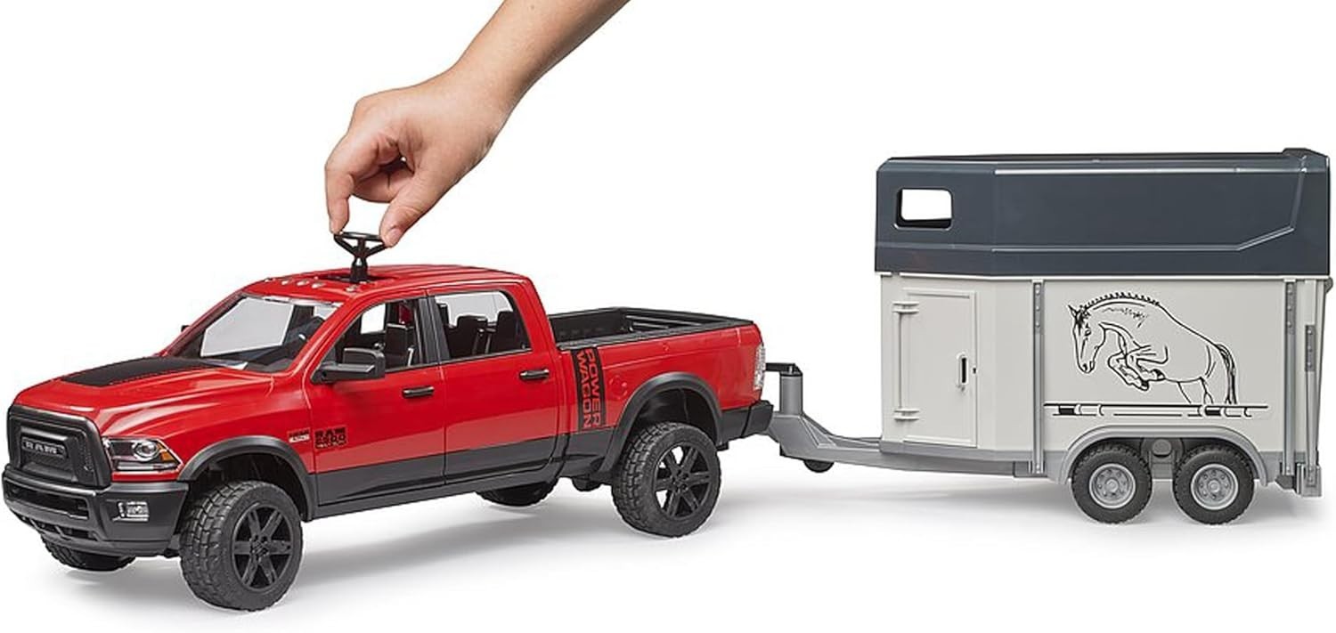 Durable Ram 2500 Power Wagon with Trailer