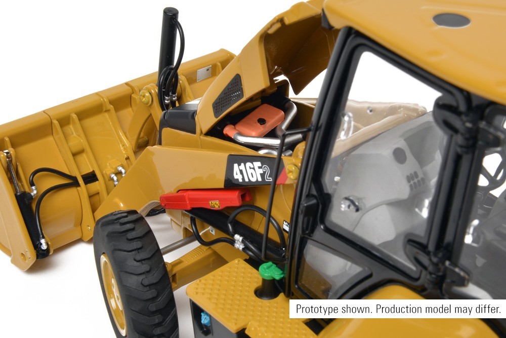 CCM CAT 416 F2 Backhoe Loader Caterpillar “Contractors Series” 1/24 NIB 2017