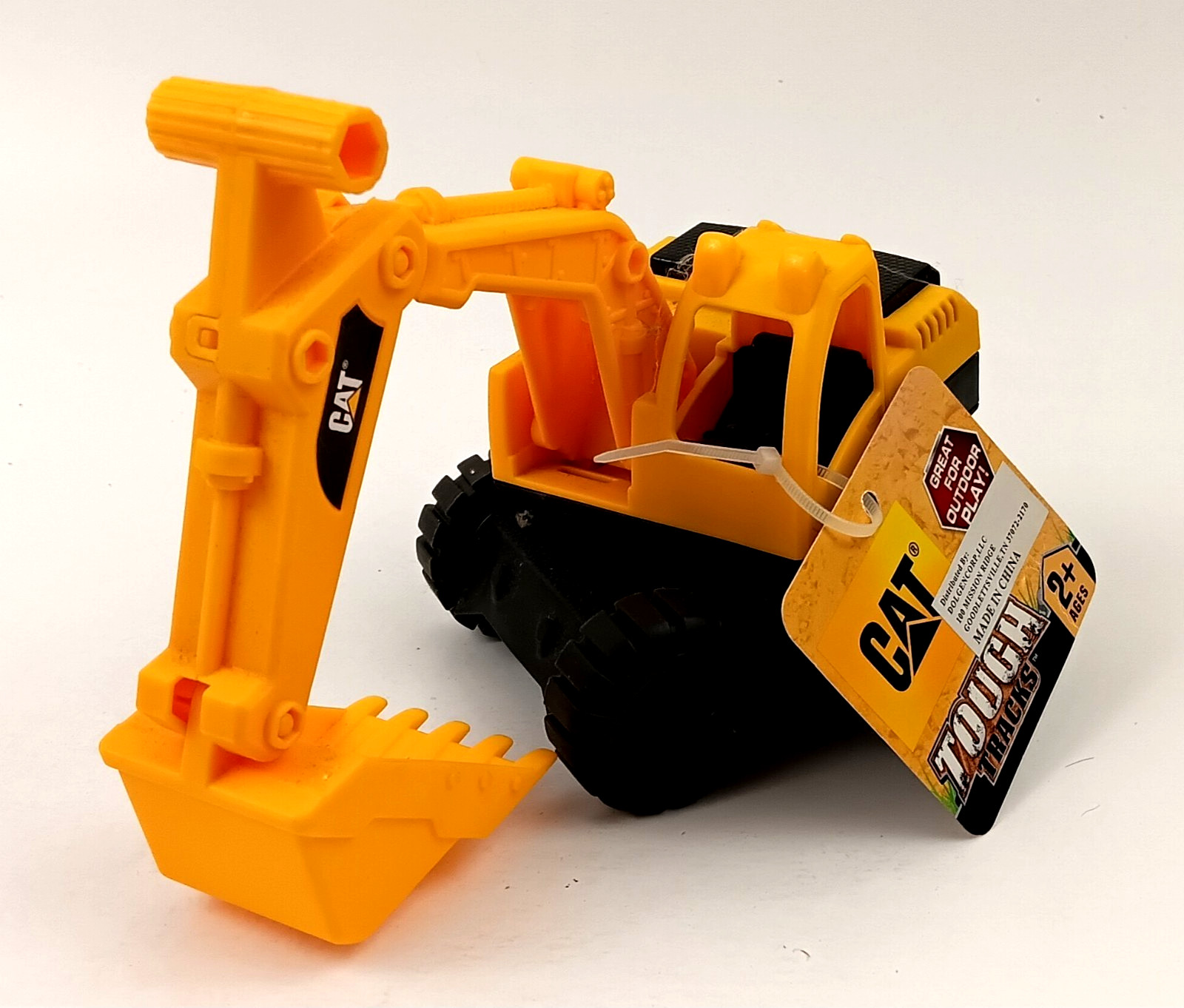 Toy State 2015 CAT Tough Tracks Mini Workers Backhoe Digger Hoe