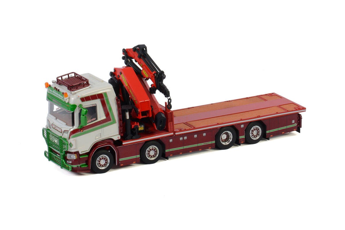 WSI 1:50 SCANIA R CR20N 8X2 Truck Trailer Model 01-2957