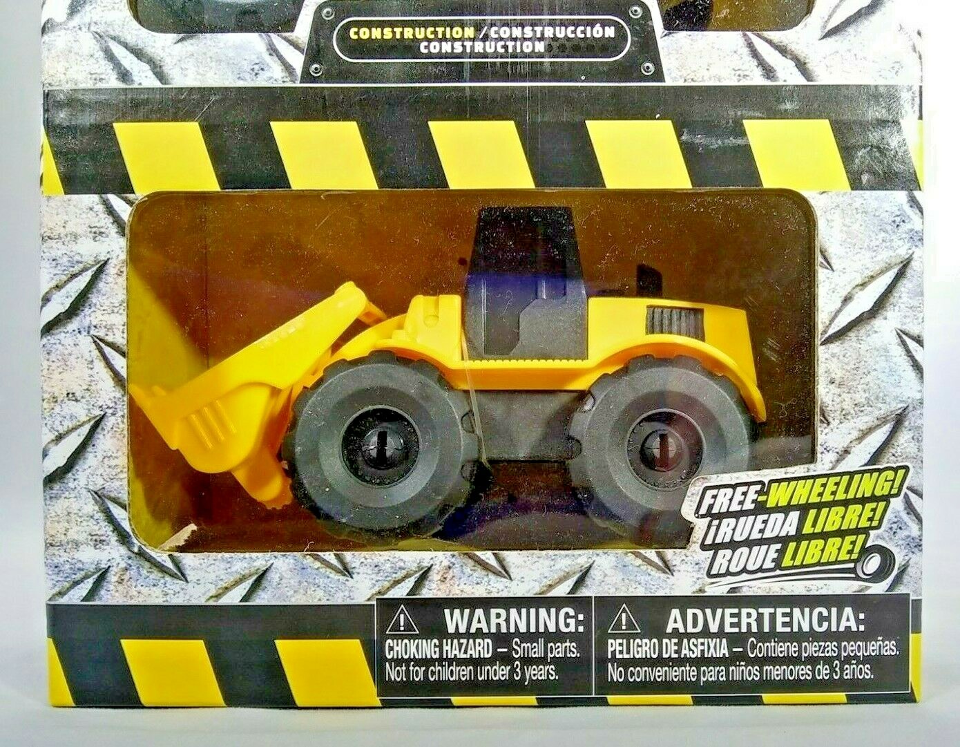 Mighty Tuff Crew 3 Pack Construction Vehicle Set Free-Wheeling MTC Dump Truck 3+