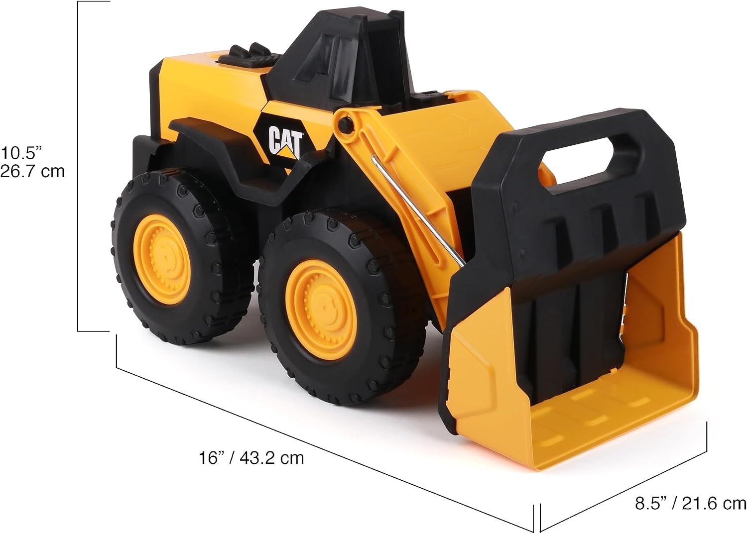 Cat Construction Toys Real Steel Max Wheel Loader 16 inch Working Arm Bucket