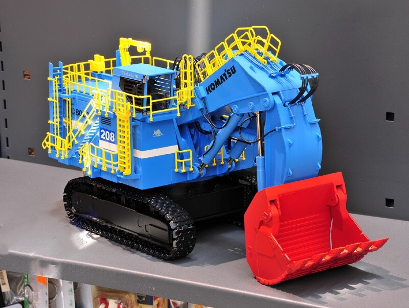 1:50 BYMO PC8000-6 Electric Shovel “Jwaneng” Excavator Equipment Diecast Model