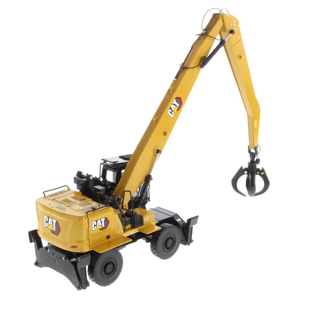 ⭐ 1:50 CAT CATERPILLAR MH3040 WHEEL MATERIAL HANDLER DIECAST MASTERS 85958 ⭐