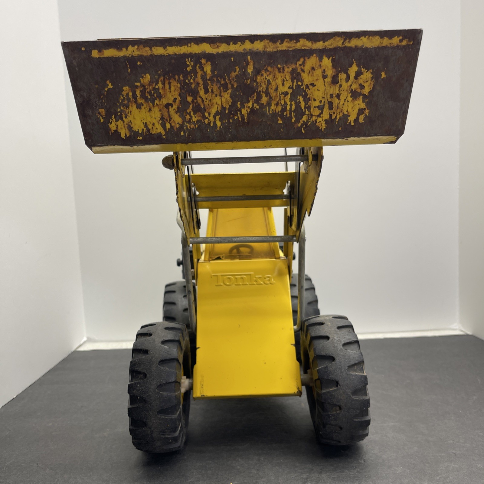 Mighty Loader Tonka 1967-1970 Front Loader (1853) For Parts Or Restoration WORKS
