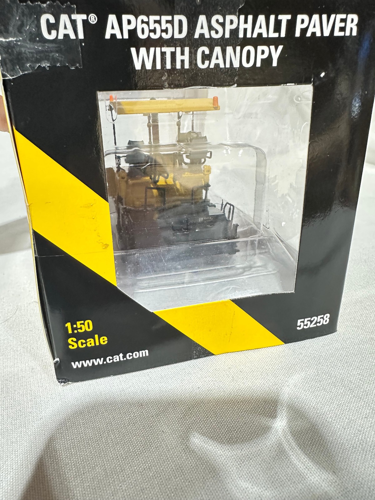 Caterpillar AP655D Asphalt Paver With Canopy By Norscot 1/50th Scale