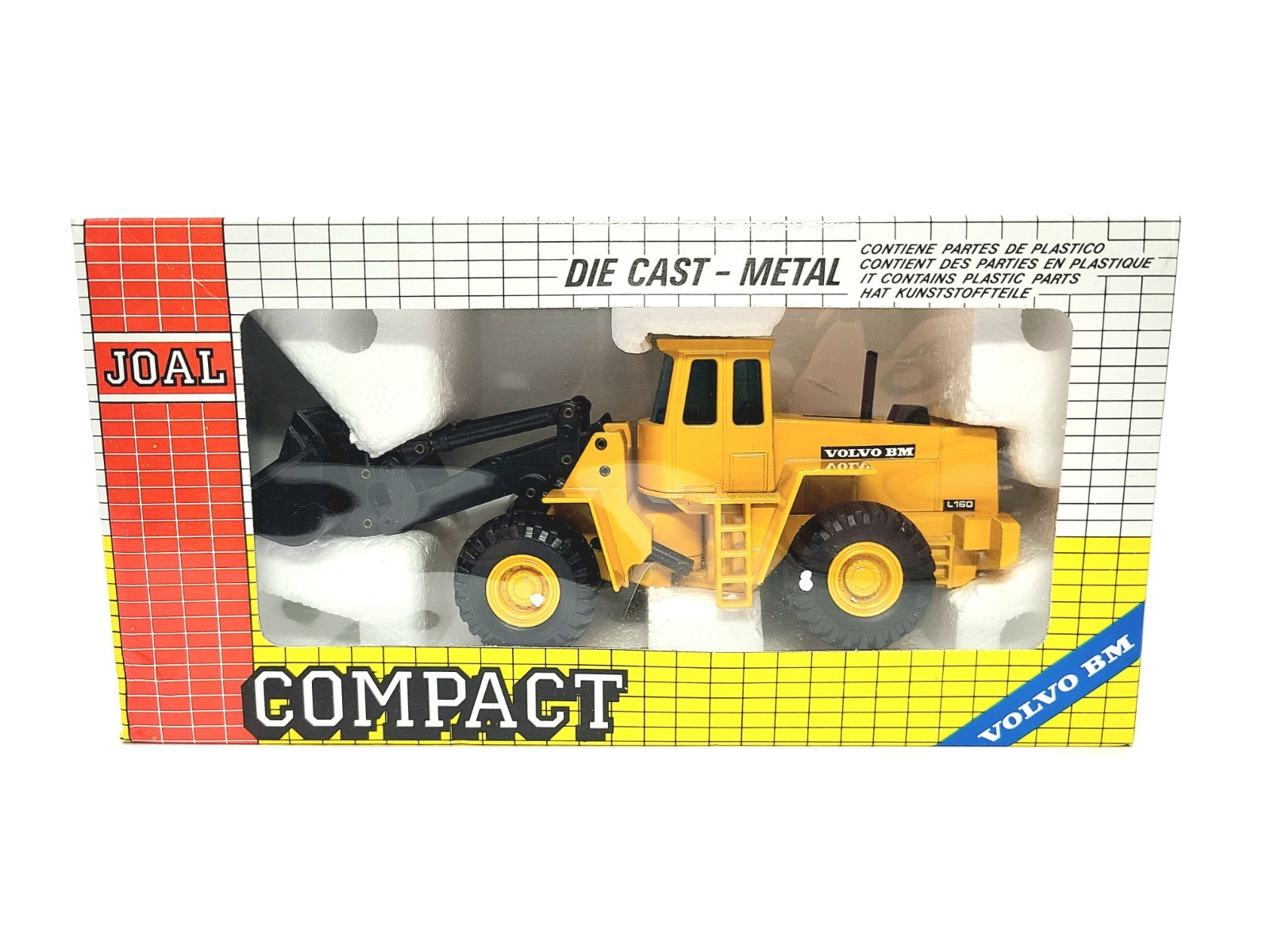 Volvo BM L160 Wheel Loader – Joal 1:50 Scale Diecast Model #227 New
