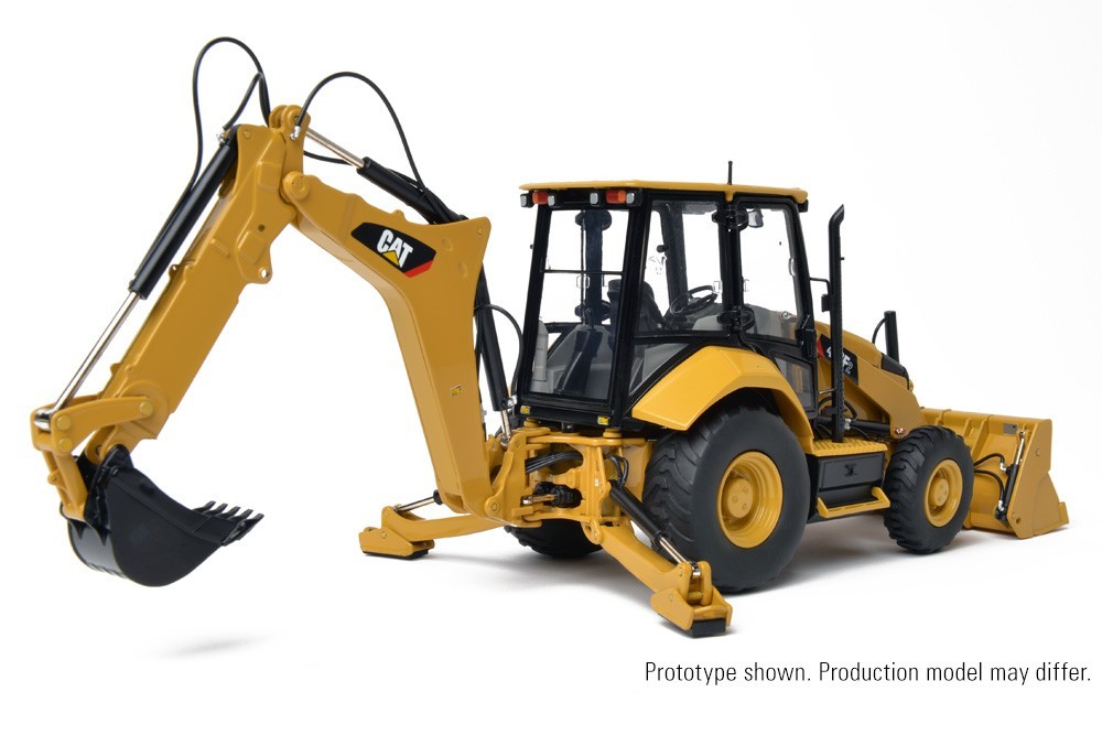 CCM CAT 416 F2 Backhoe Loader Caterpillar “Contractors Series” 1/24 NIB 2017
