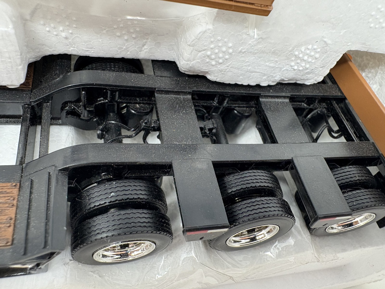 New! 1/50 First Gear Mack Granite MP Engine series With Triaxel Talbert Lowboy