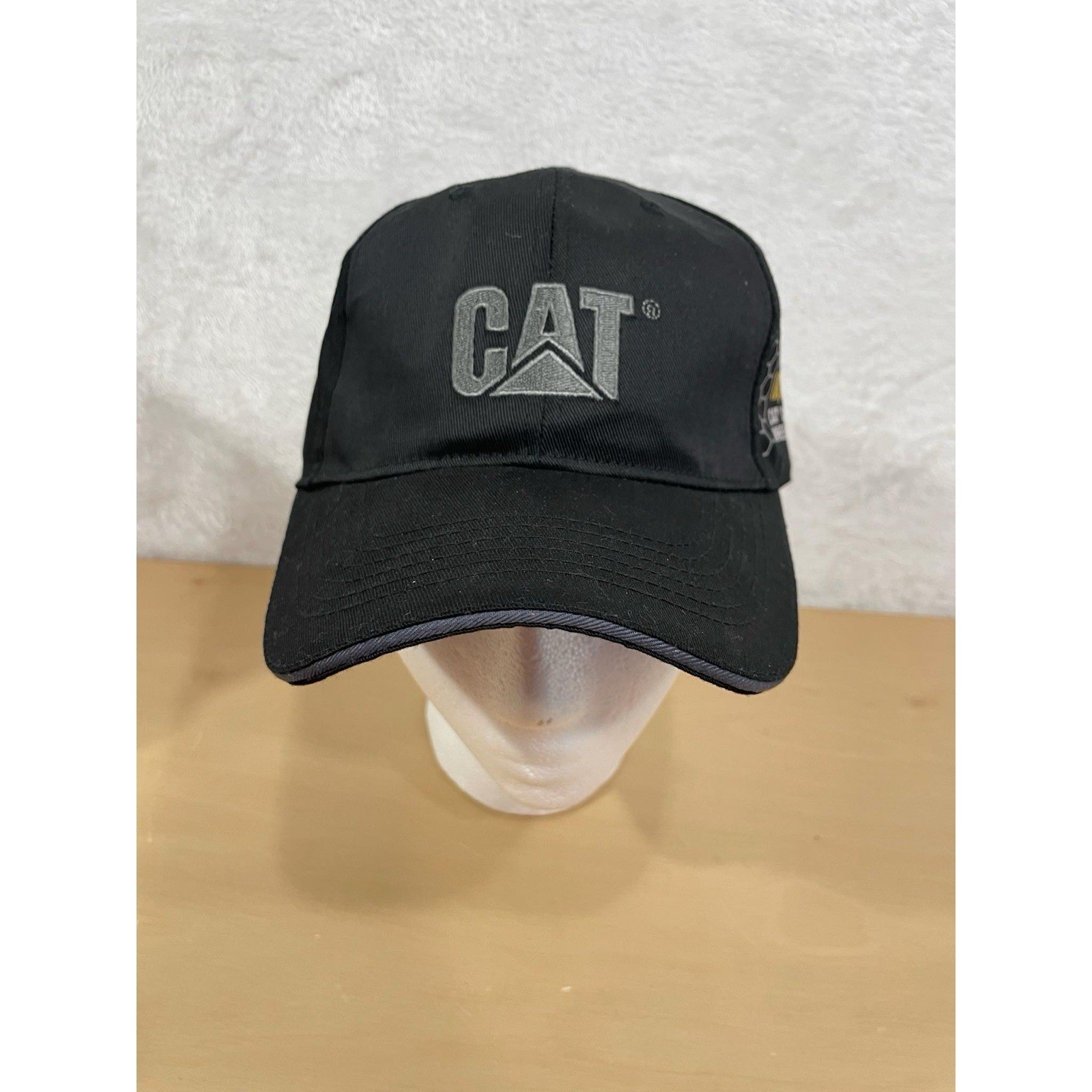 CAT Caterpillar Black Adjustable Hat June 2017 100,000th Compact Wheel Loader