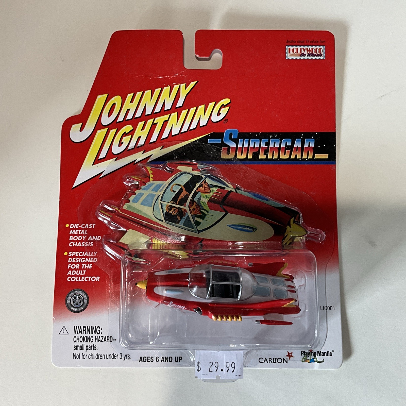 Johnny Lightning Supercar Die-Cast TV Car Playing Mantis Hollywood Series SEALED
