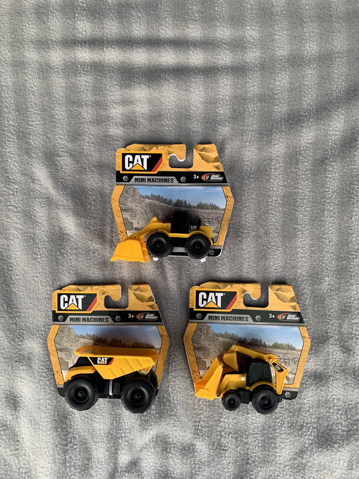 CAT Mini Machines Toy Lot – Set Of 3 2016