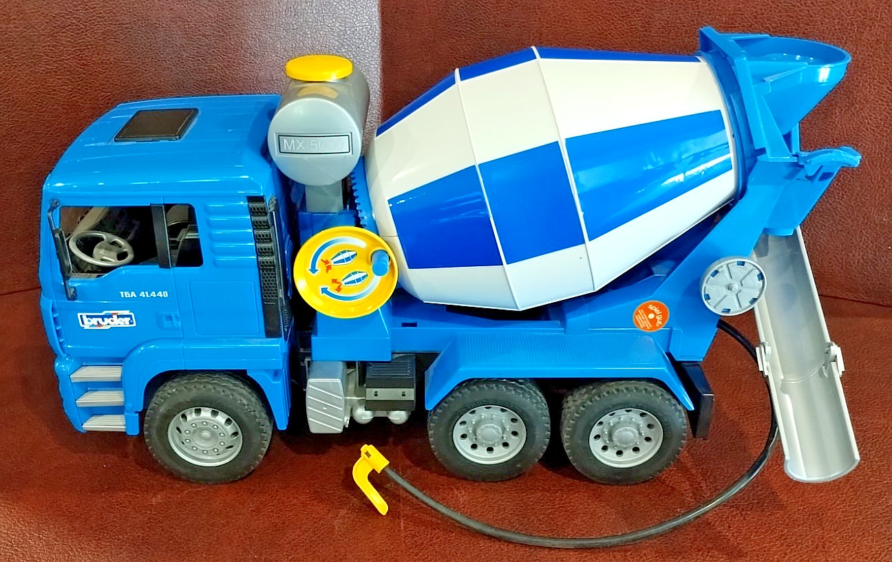 BRUDER Cement Mixer Concrete Truck MAN MX5000 TGA 41.440 Germany 2001