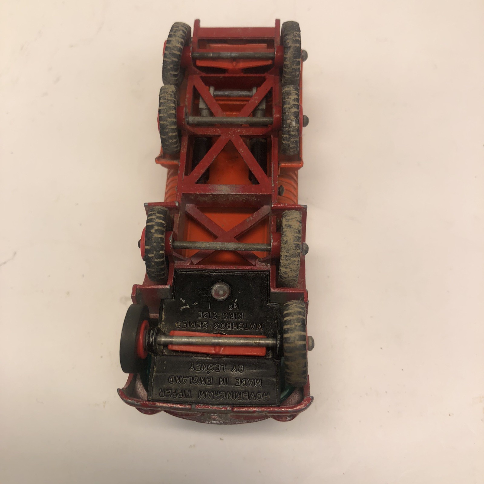 Vintage Lesney Hoveringham King Size HATRA Tractor Shovel & Tipper #1 Matchbox