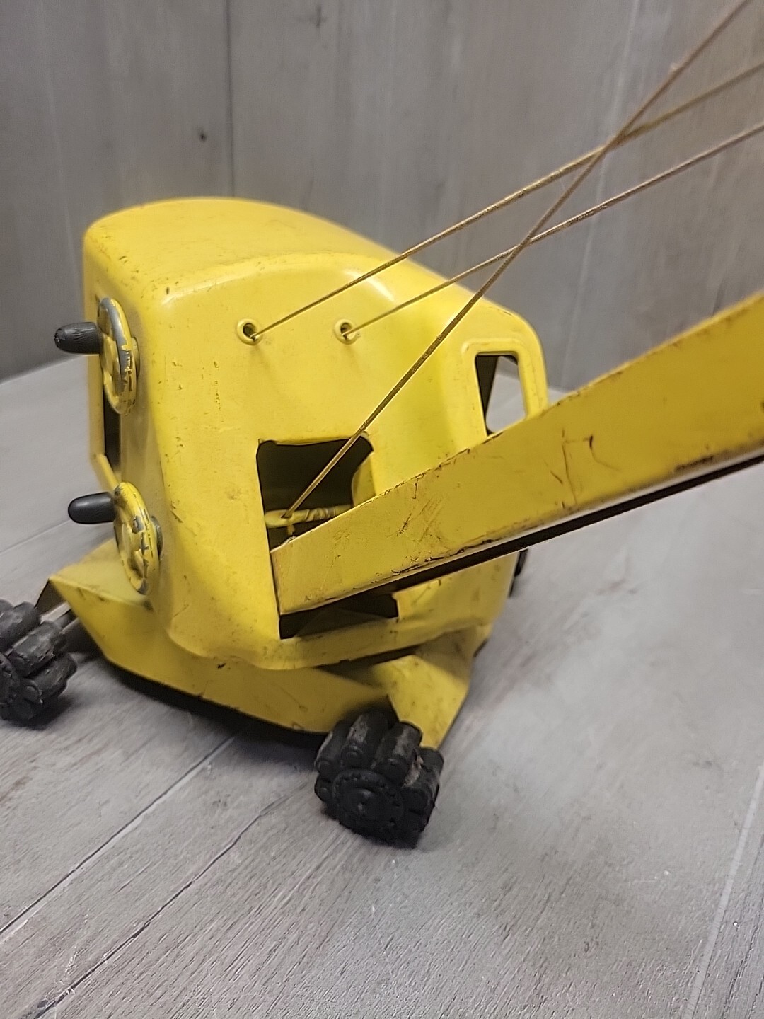 Vintage structo construction steam shovel