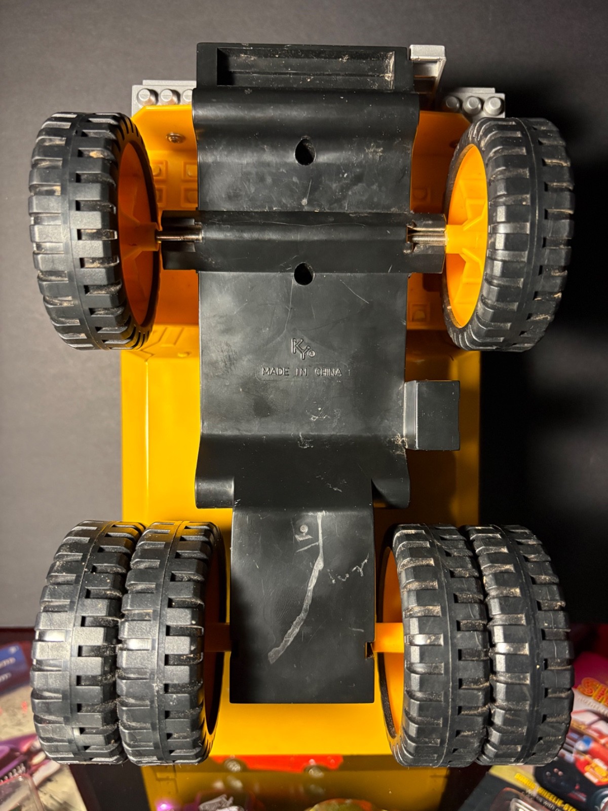 Vintage Kai Yip pressed steel KY Giant Load GL-190 mining dump truck Toy 👀pics